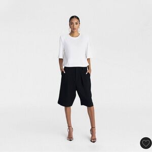 Black Women's Bermuda Shorts